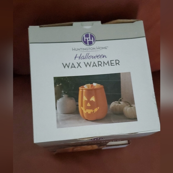 Huntington Home Halloween Jack-o-lantern (Pumpkin) Wax Warmer BNIB - Picture 2 of 7